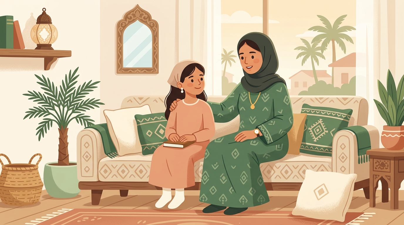 بلوغ الأطفال — دليل الأم والأب للحديث عن البلوغ مع أبنائهم بثقة