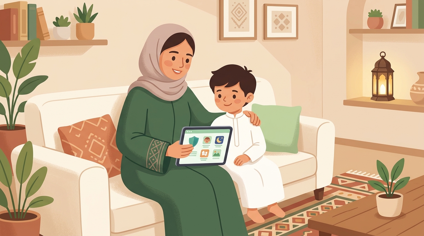 الأمان الرقمي للأطفال — دليل عملي لحماية الأطفال على الإنترنت