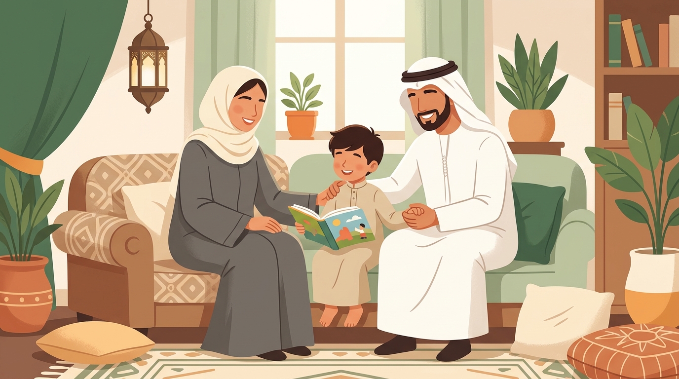 تربية الأبناء بعد الطلاق — دليل عملي للأم والأب