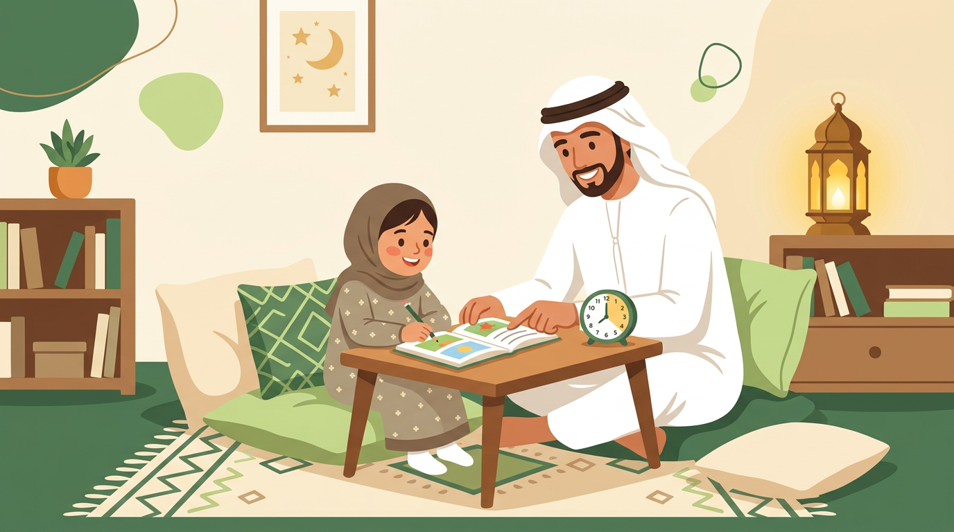 العودة للروتين بعد رمضان — دليل الأسبوع الأخير قبل المدرسة