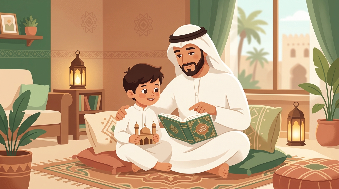تربية الأولاد في الإسلام — دليل عملي لتنشئة رجل صالح