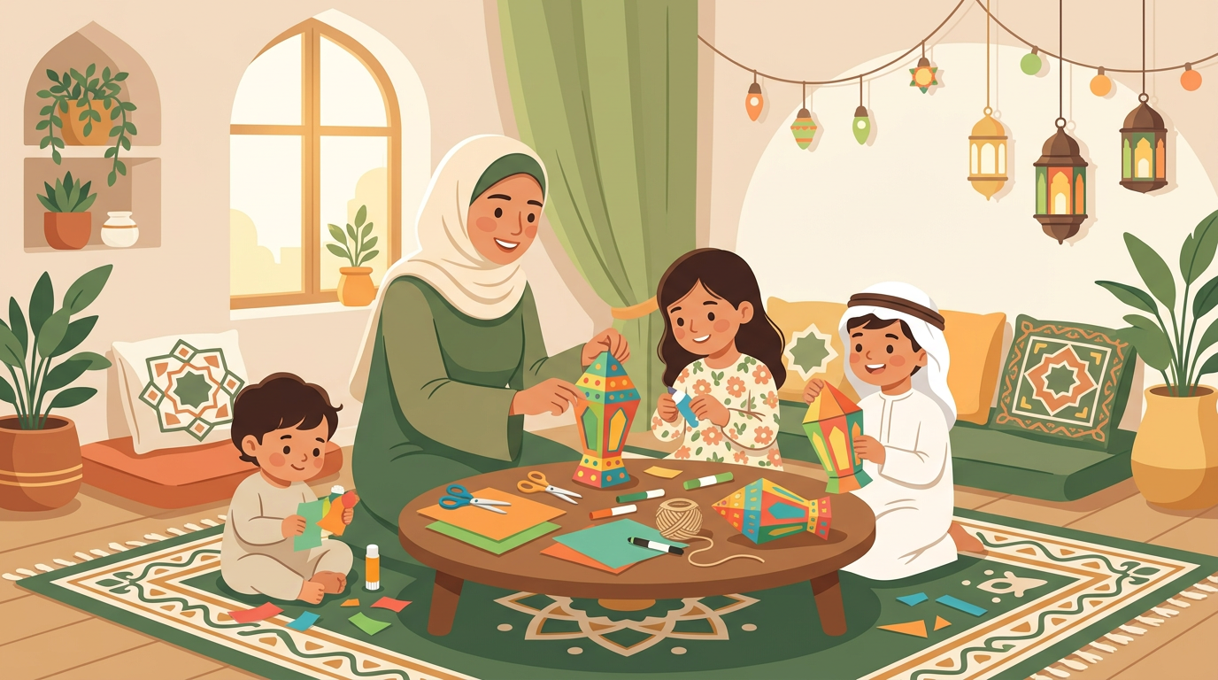 أنشطة رمضان للأطفال