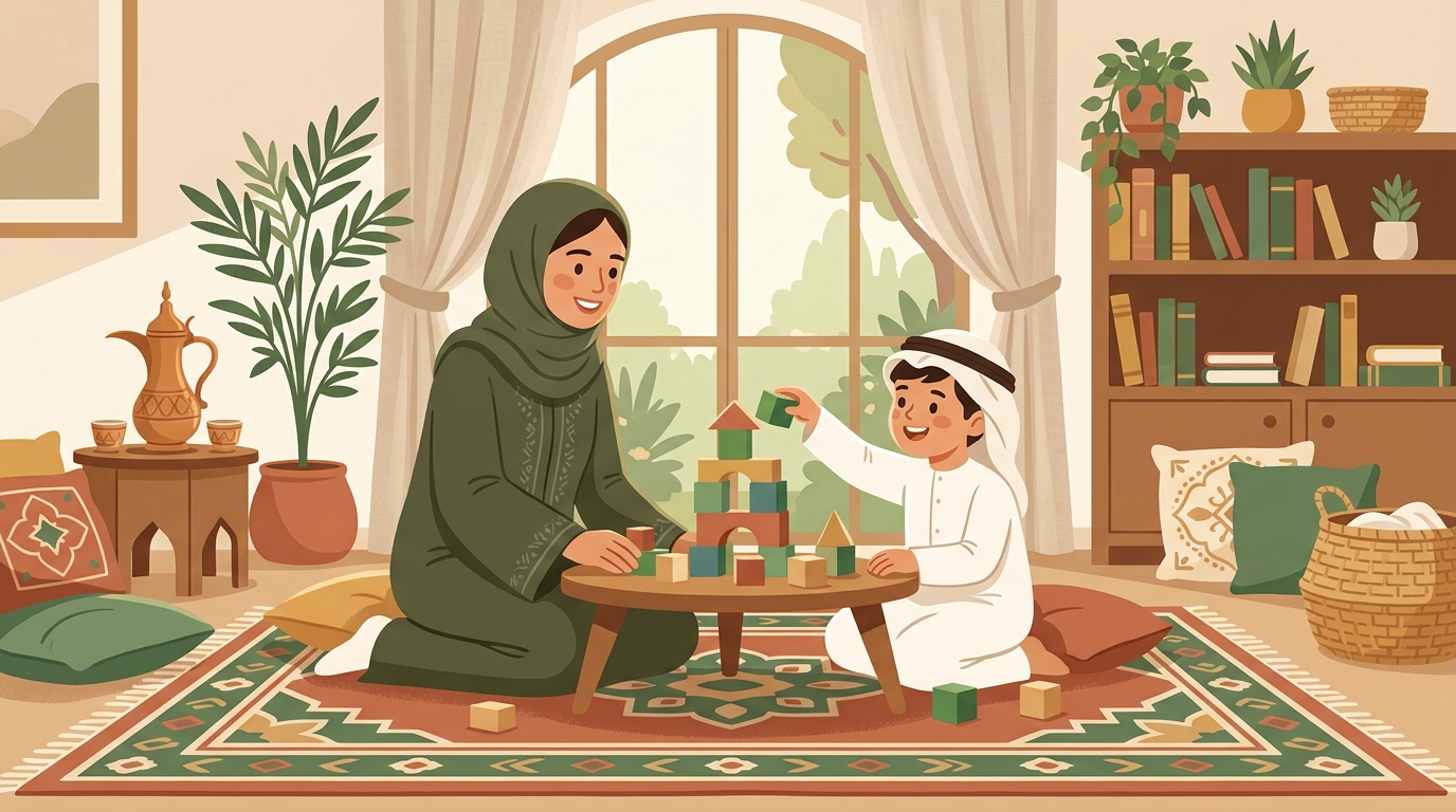 أنشطة بدون شاشات للأطفال — دليل الأم السعودية