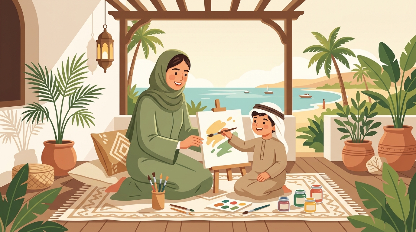 أنشطة صيفية للأطفال — دليل عملي للأم السعودية لإجازة ممتعة ومفيدة