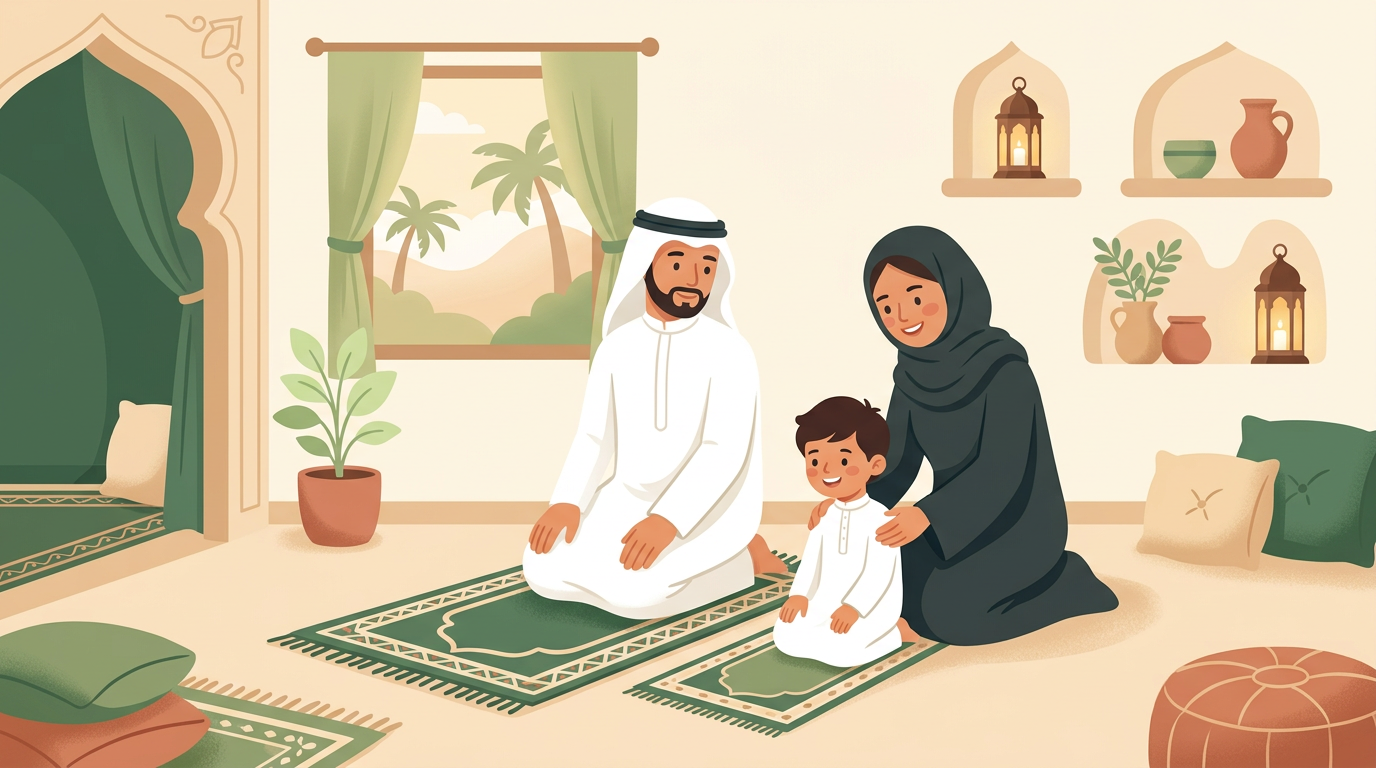 تعليم الأطفال الصلاة