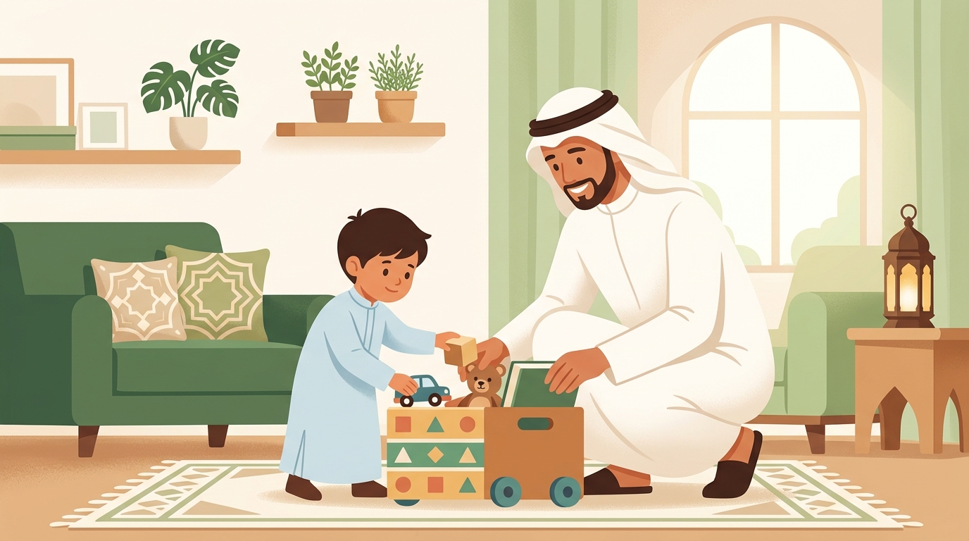 تعليم الطفل تحمل المسؤولية — مهام عملية حسب العمر من ٣ إلى ١٥ سنة